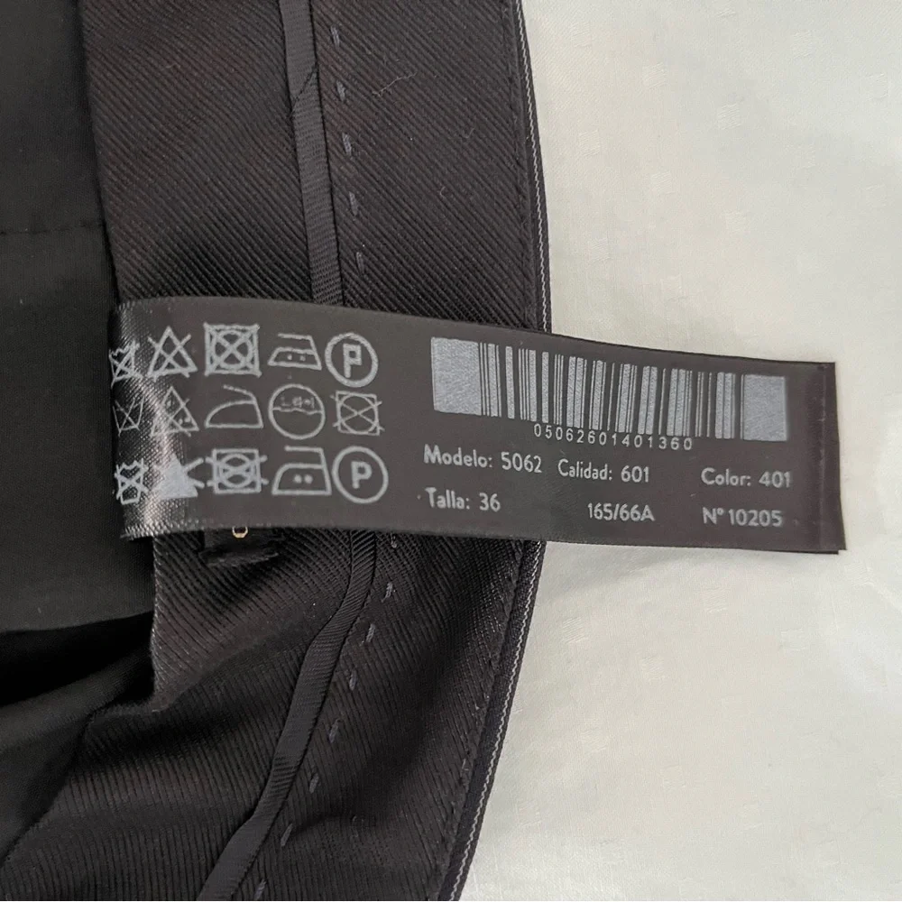 Massimo Dutti Women's Navy Pinstripe Trousers😍😍😍 - Picture 8 of 11